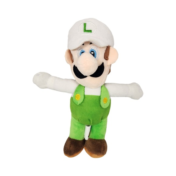Super Mario Bros Other - Nintendo Super Mario Luigi Plush Stuffed Toy Green Outfit